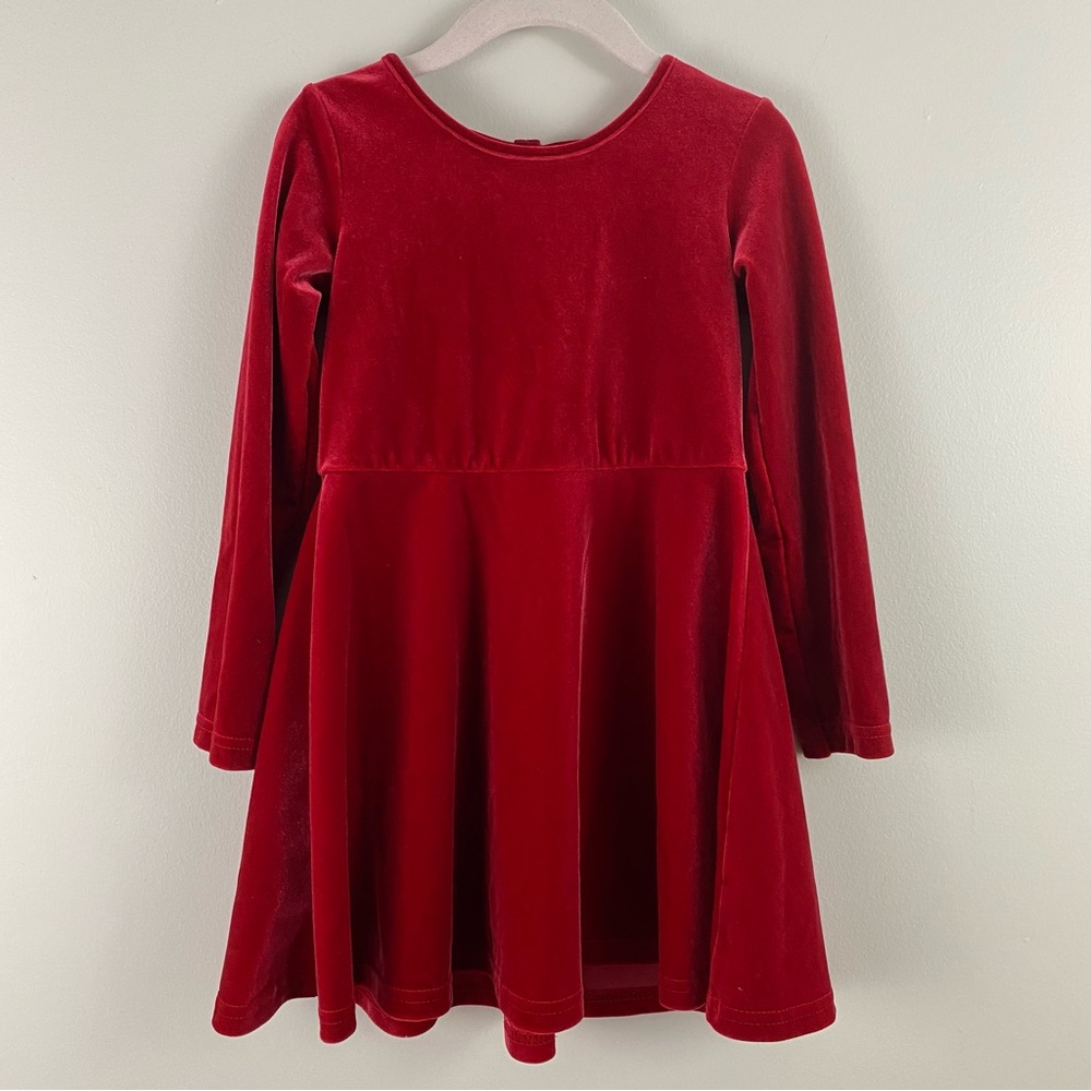 The Children's Place Red Velour Dress